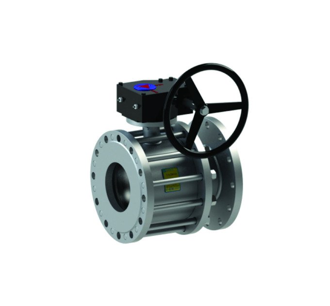 Кран кульовий 11с341п з редуктором Ду 250/250 Ру 16